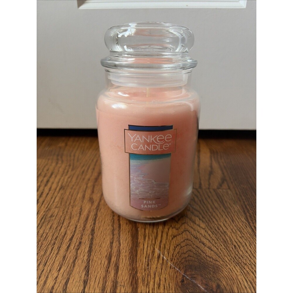 NEW Pink Sands Yankee Candle Original Large Jar Candle  22 oz
